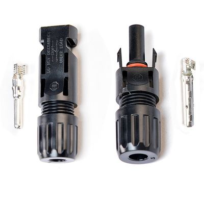 Waterproof IP67 30A 1000V DC 4mm2 Solar Plug Adapter for Polar Solar Extension Cord Insulated Solar PV Cables and Connectors