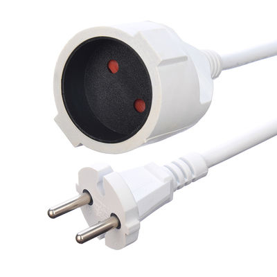 Spécification du câble H05VV-F 2x1.0mm2 Réseau SDK Direct VDE 10A câbles d'alimentation par prise de courant câbles d'extension pour appareils électroménagers