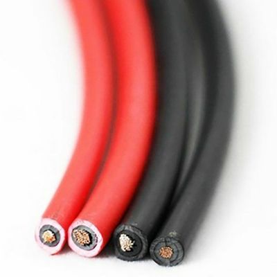 Cable de cuivre PV solaire 10 mm alimenté par l'énergie solaire DC 1500V à noyau unique avec isolation XLPO et conducteur en chaîne