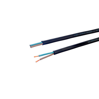 Rubber Sheath Copper Conductor 2x0.75 Mm2 VDE Standard Cordset 2x1 H05rn-f Electrical Power Cable for Household Appliance
