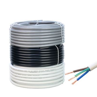 16 Awg 3 Core Pure Copper Electrical Power Cable SJT Certificates 500ft with Rated Voltage 450/750v and PVC Insulation