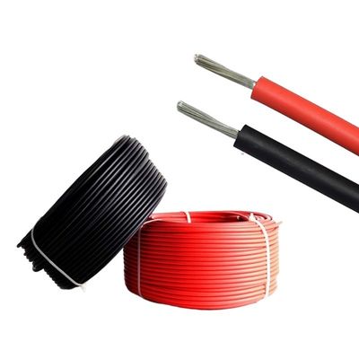 TUV Approved 1000V Solar Cable H1z2z2-k 10mm2 with Halogen Content Test EN60754-1/EN60754-2 and TUV Approval