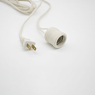 Matériau du câble électrique Conducteur de cuivre Conducteurs de câble électrique AC Porteur d'ampoule Adaptateur de câble de prise