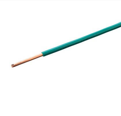 H05V-U 1X0.5 0.75 1 1.5 2.5 4 6 MM2 300/500V Noyau unique fil de cuivre pur PVC solide câble d'alimentation électrique pour la maison rouge