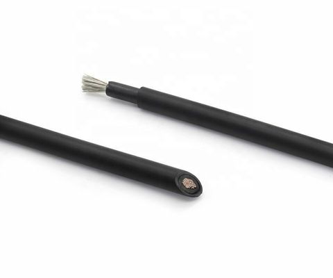 6.1MM±0.15MM Diamètre extérieur Certificat TUV Cable solaire de 4 mm personnalisé pour l'homologation EN60754-1/EN60754-2 Cable PV CC