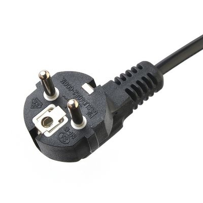Corée KC standard câbles d'alimentation câbles d'extension avec bout mâle CEE/16 3 Prong Schuko prise câble H05VV-F/H05RN-F 3x0.75-1.5MM2