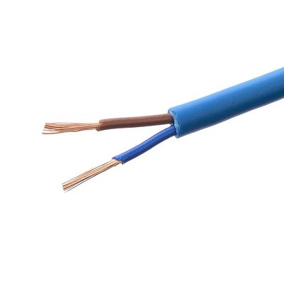 Cable d'alimentation électrique à RVV isolée en PVC bleu 2 cœurs 2X0,75 mm2 pour appareils électriques ménagers