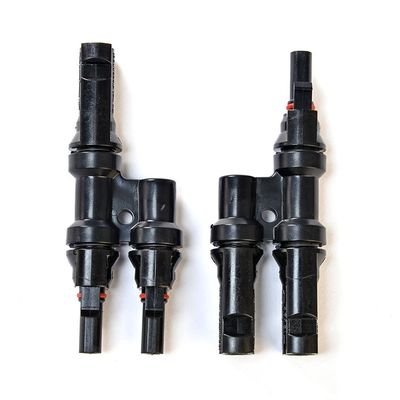 Socket de connecteur d'alimentation du câble photovoltaïque aérien à conducteur ficelé avec fusible, isolation IP65 imperméable à l'eau et plaqué en cuivre étainé