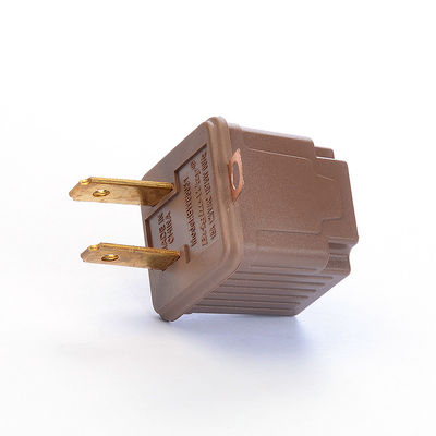 Adaptateur portable de prise ETL standard américain pour la recharge mobile 1 prises et auto-préensage