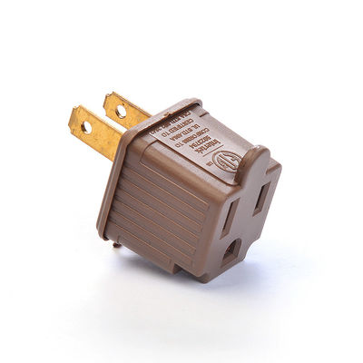Adaptateur portable de prise ETL standard américain pour la recharge mobile 1 prises et auto-préensage