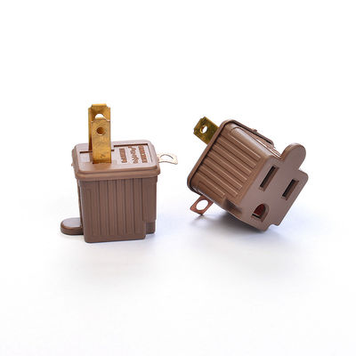 Adaptateur portable de prise ETL standard américain pour la recharge mobile 1 prises et auto-préensage