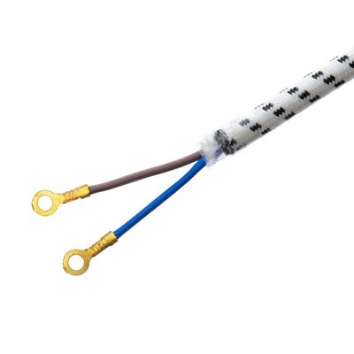 10A/250V PSE câble d'alimentation à prise 2Pin 4,8 mm Terminal SNI blanc avec cuivre à chaîne sans oxygène à longue durée de vie