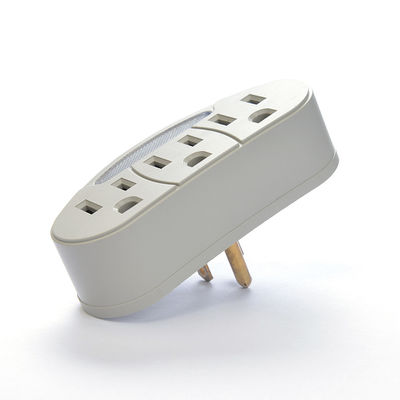 Adaptateur portable de prise ETL standard américain pour la recharge mobile 1 prises et auto-préensage
