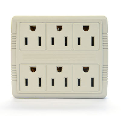 Adaptateur portable de prise ETL standard américain pour la recharge mobile 1 prises et auto-préensage