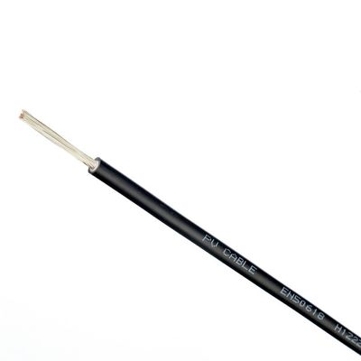Système d'énergie solaire câble PV avec fusible 1500V DC 30A imperméable IP65 PPO Isolation et cuivre en conserve plaqué sur le contact
