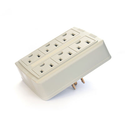 Adaptateur portable de prise ETL standard américain Chargement rapide et sûr pour appareils mobiles Voltage nominal 125V