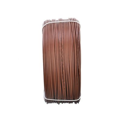 300/500V Rated Voltage Overhead Flexible Cord Round Cables Brown 02 Rv-90 1X0.5mm2 Electrical Power Cable With PVC Jacket
