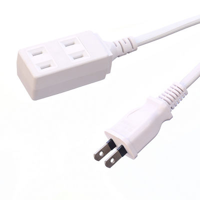 2X2mm2 Oxygen Free Bared Stranded Copper Conductor JET 2 Pin Plug Male End Type Japan PSE Standard Laptop Extension Cord