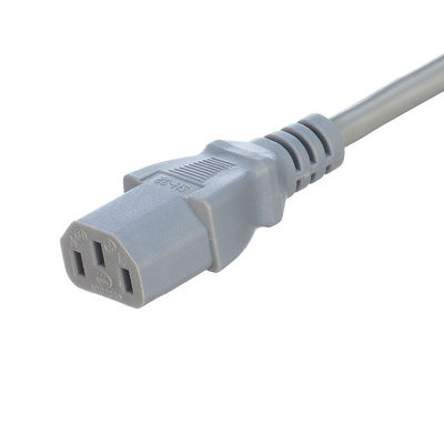 Commercial Grade CCC Certificated Computer Power Cord Y Splitter 3C Plug with 2 Way C13 Plug Socket 16a 3pin