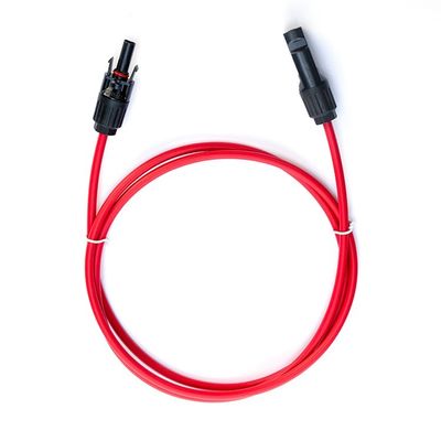 Cable de cuivre PV solaire 10 mm alimenté par l'énergie solaire DC 1500V à noyau unique avec isolation XLPO et conducteur en chaîne