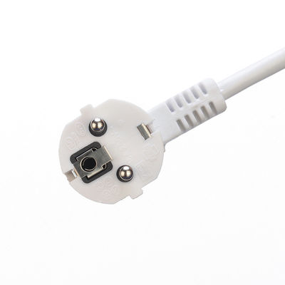Protection contre les surtensions par bande électrique de type UE 3 prise de câble d'extension avec H03vvh2 f 2x0,75 mm2 câble d'alimentation et prise électrique