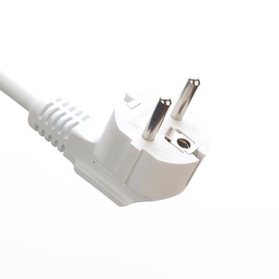 Différentes normes câble d'alimentation 3 * 0,75 mm prise électrique multi-plug extension prise électrique 3 voies câble d'extension universel 250V / 16A blanc