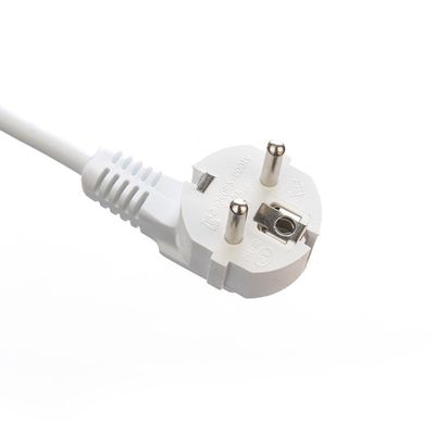 Différentes normes câble d'alimentation 3 * 0,75 mm prise électrique multi-plug extension prise électrique 3 voies câble d'extension universel 250V / 16A blanc