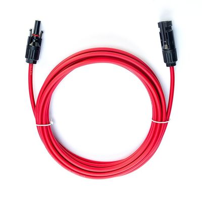 Cable solaire à courant continu de 1500 V pour panneau solaire 1m 2m 4m Longueur compétitive Durable Longue durée