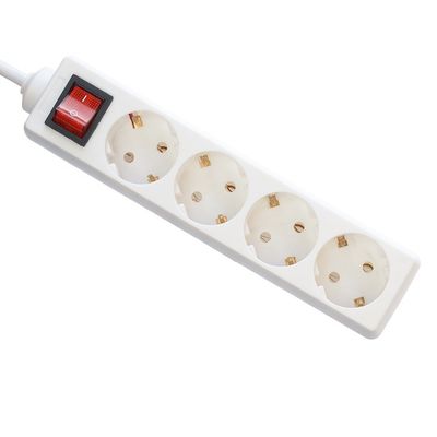 Réseau SDK 250V câble d'extension prise universelle 3m 5m câble 4 trous bande d'alimentation avec 3x4 câble d'alimentation 16A prise électrique