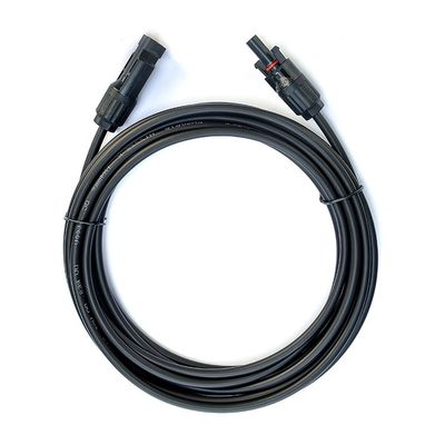 H1Z2Z2-K 1X6mm2 DC 1500V Solar Panel Extension Cable for Solar Energy -40C To 90C Xlpe Insulated Power Cables Stranded Conductor