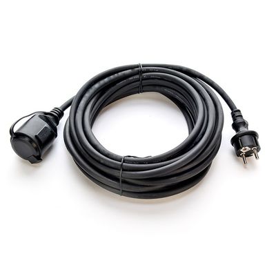 VDE extérieur Standard Schuko Plug avec prise étanche à 2 pôles 220V/16A IP44 prise étanche à l'eau Couverture de prise Longueur 5M SDK réseau