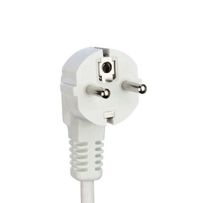 Cordon d'alimentation à séparateur de type Y, blanc, féminin, sans oxygène, en cuivre à chaîne détachée 2XC13 Cordon d'alimentation à séparateur de type Y, 250V/16A, câble d'extension VDE approuvé