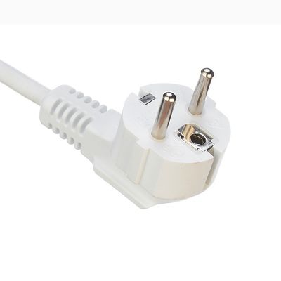 Cordon d'alimentation à séparateur de type Y, blanc, féminin, sans oxygène, en cuivre à chaîne détachée 2XC13 Cordon d'alimentation à séparateur de type Y, 250V/16A, câble d'extension VDE approuvé