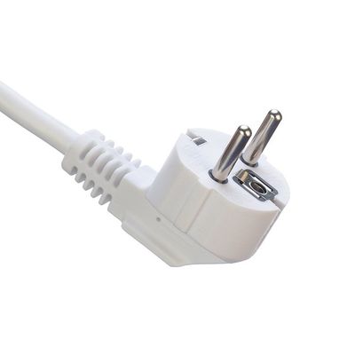 Adaptateur de prise de courant européen avec 4 prises de courant, câble d'extension, prise et commutateur multiples