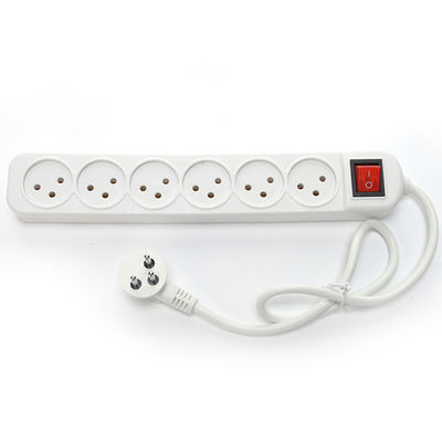 Israel Extension Cord Power Strip with 6 Way Extension Socket Customized