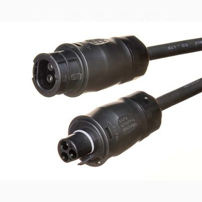 CEE/16 3 Prong Schuko Plug Type de câble d'alimentation H07RN-F IP44 pour le panneau solaire