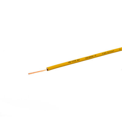 Cable isolé VDE standard H05 Rr en caoutchouc 2x0,75 Cable en cuivre pour appareils ménagers et plage de température extérieure -5C à 70C