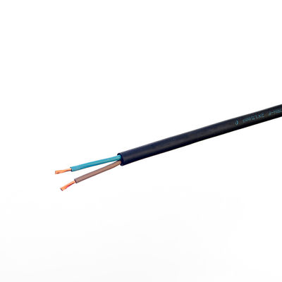 VDE Standard 16A/250V H07rn-f Cordon d'alimentation pour appareils électroménagers Cable d'alimentation à 2 cœurs ou à 3 phases H05 Rr Sections normales intérieures