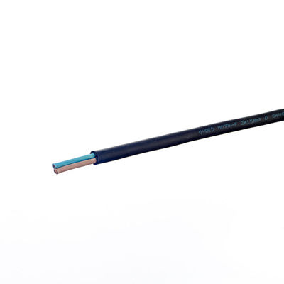 VDE Standard 16A/250V H07rn-f Cordon d'alimentation pour appareils électroménagers Cable d'alimentation à 2 cœurs ou à 3 phases H05 Rr Sections normales intérieures