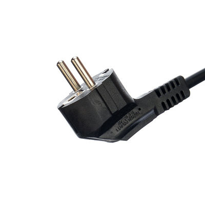 Personnalisation pour l'Indonésie SNI Cordon d'alimentation Cordon d'extension 1.8M/ OEM Traitement de fin de tube de rétrécissement thermique et tube en fibre de verre