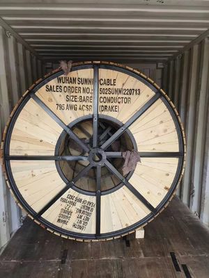 600-1000V PVC Sheath ACSR Power Cable Featuring 715.5mcm Aluminium Conductor for Solar Power Station