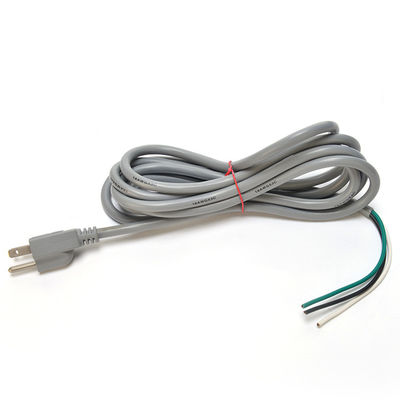 Cordon d'alimentation commercial ETL 14 AWG ouvert et fini pour ordinateur portable 15A NEMA-15P 3 phases câble d'alimentation à prise universelle de marque