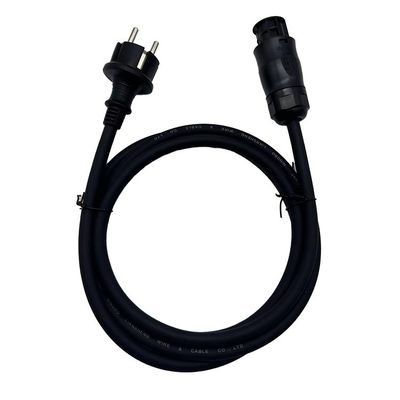 S Sertifiée en Suisse, prise étanche IP55 câble d'alimentation CA avec Betteri BC01 IP68 Norme de certification DIN VDE 0620/EN 50075 1990