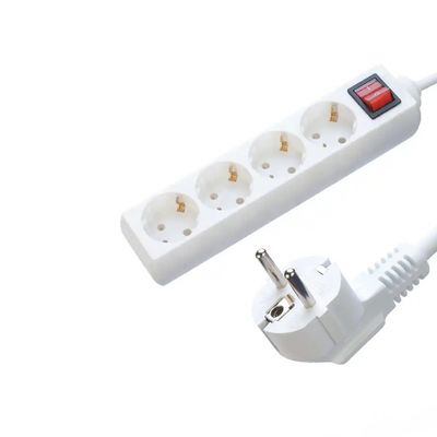 250V câble d'extension prise universelle 3M 5M câble à 4 trous bande d'alimentation 3x4 câble d'alimentation 16A pour plusieurs prises et appareils