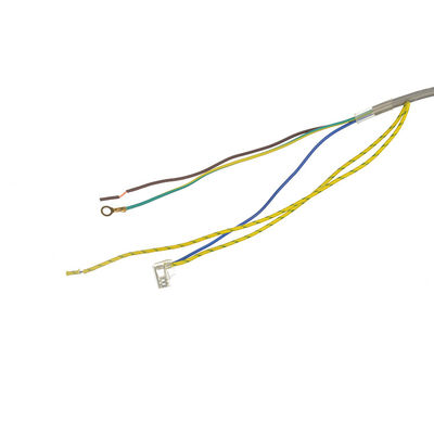 Coupe du câble d'alimentation Eu avec des anneaux détachés à bout ouvert H05vv-f 3g1.0mm2 Cee7/7 Euro câble d'alimentation 1.5mm et mise à la terre standard