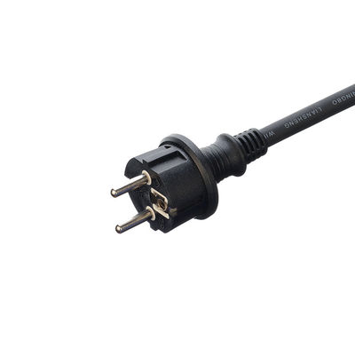 Isolement en caoutchouc H07RN-F Schuko Plug Cordon d'alimentation CA pour le connecteur et l'onduleur de panneau solaire BC01 IP68 de Betteri