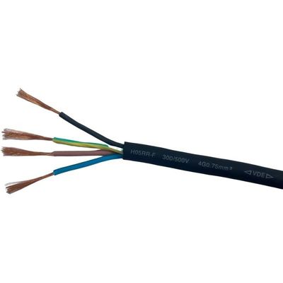 TPU câble Evc enduit de caoutchouc 16a/480v H07bz5-f 5x2.5mm2 5g 2.5 1*0.5 Evblo pour le chargement de véhicules électriques