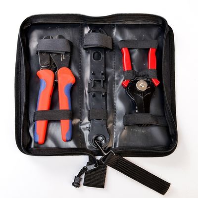 Kit d'outils de débranchement des branches de câbles photovoltaïques IEC type extrémité femelle pour câbles photovoltaïques 2.5MM2/4MM2/6MM2 et connecteurs PV004
