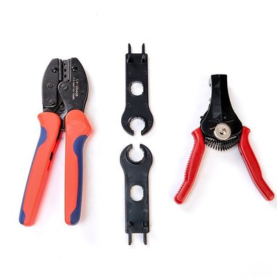 Kit d'outils de débranchement des branches de câbles photovoltaïques IEC type extrémité femelle pour câbles photovoltaïques 2.5MM2/4MM2/6MM2 et connecteurs PV004