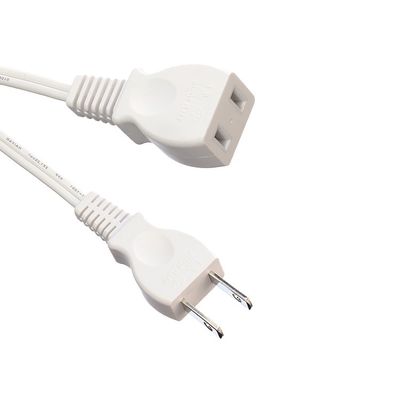 125V 7A/12A/15A PSE certifié japonais Standard 2 Poles plats prise d'alimentation pour appareils électroménagers câble d'extension Top Vente